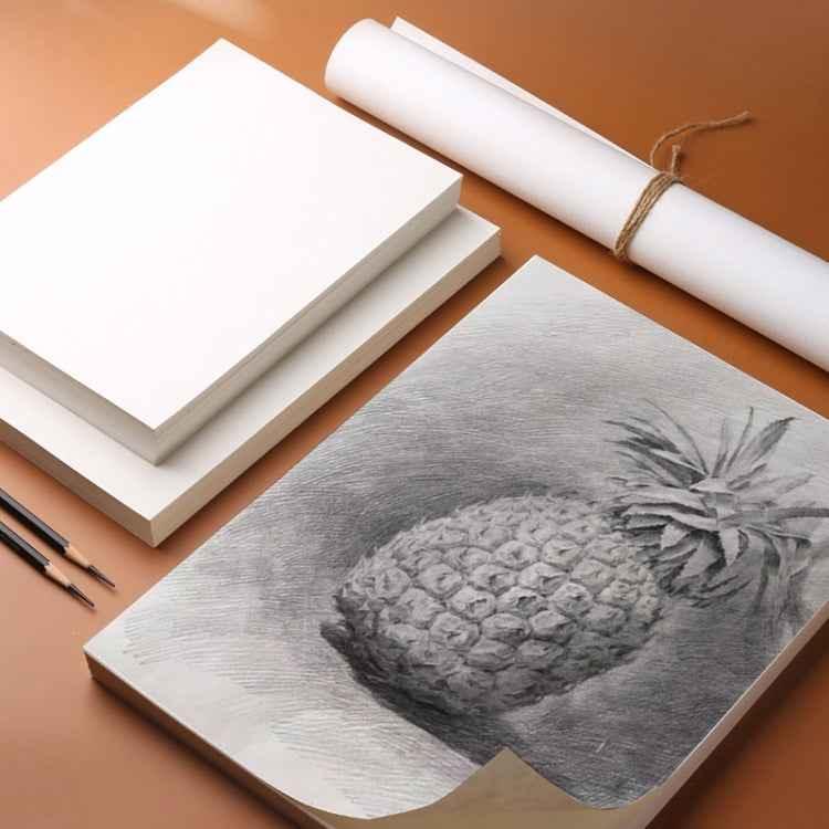 Deli 73940 Blank Sketch Paper - 180g Professional Drawing Paper (20 Sheets) - Shello's Creative Boutique