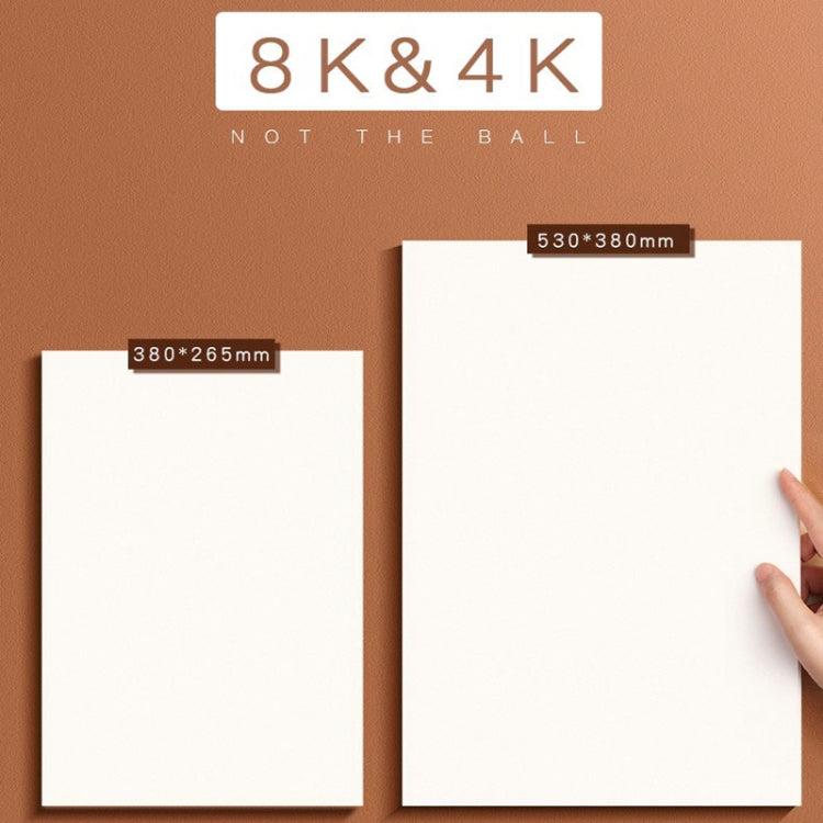 Deli 73940 Blank Sketch Paper for Painting Drawing Tool, 20sheets/pack 8K 180g, 20sheets/pack 4K 180g - Shello's Creative Boutique