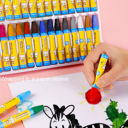 AIYO Washable Painting Crayons Childrens Oil Paint Stick Set, 12 Colors, 18 Colors, 24 Colors, 36 Colors - Shello's Creative Boutique