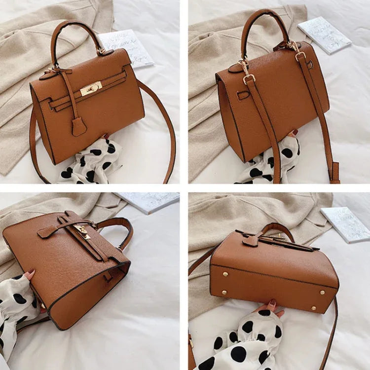 Autumn And Winter Women Hundred Crossbody Handbag Single Shoulder Kelly Bag - Shello's Creative Boutique