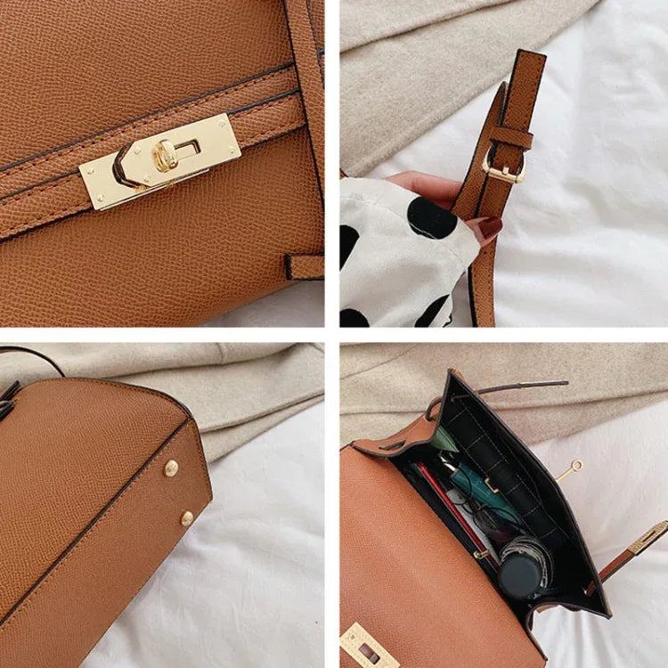 Autumn And Winter Women Hundred Crossbody Handbag Single Shoulder Kelly Bag - Shello's Creative Boutique