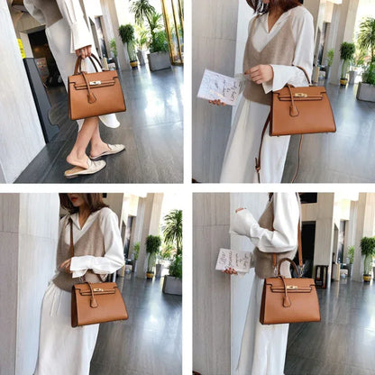 Autumn And Winter Women Hundred Crossbody Handbag Single Shoulder Kelly Bag - Shello's Creative Boutique