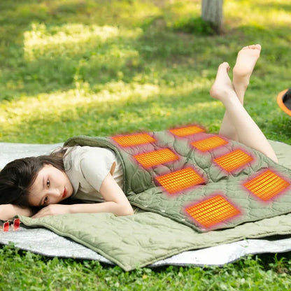 Outdoor Camping USB Electric Blanket 5V Heating Pad - Shello's Creative Boutique