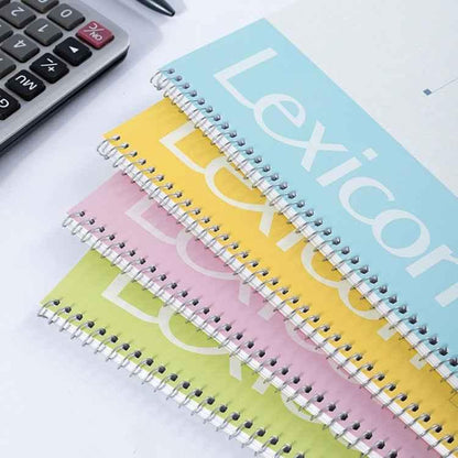 Deli 7688 A4 Spiral Notebook - 60 Pages Professional Business Notepad - Shello's Creative Boutique