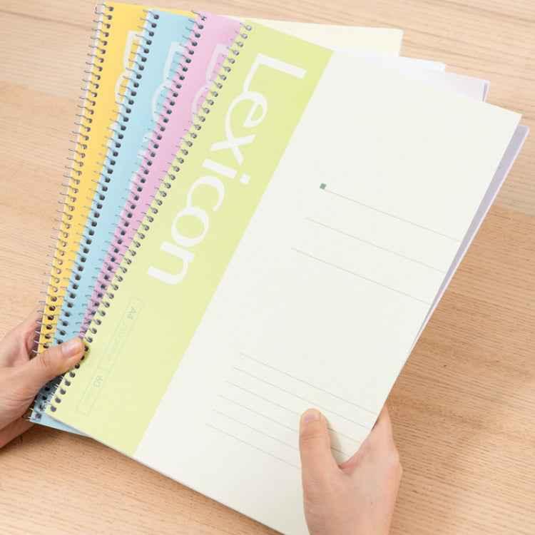Deli 7688 A4 Spiral Notebook - 60 Pages Professional Business Notepad - Shello's Creative Boutique