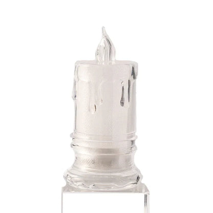 LED Transparent Glowing Candle Lights Simulation Electronic Candle - Shello's Creative Boutique