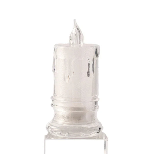 LED Transparent Glowing Candle Lights Simulation Electronic Candle - Shello's Creative Boutique