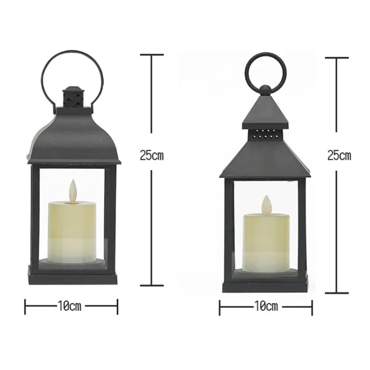 Retro LED Electronic Candle Wind Light Horse Light Party Home Decoration Ambient Lights - Shello's Creative Boutique
