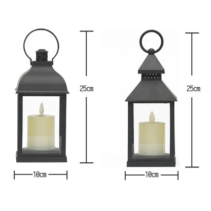 Retro LED Electronic Candle Wind Light Horse Light Party Home Decoration Ambient Lights - Shello's Creative Boutique