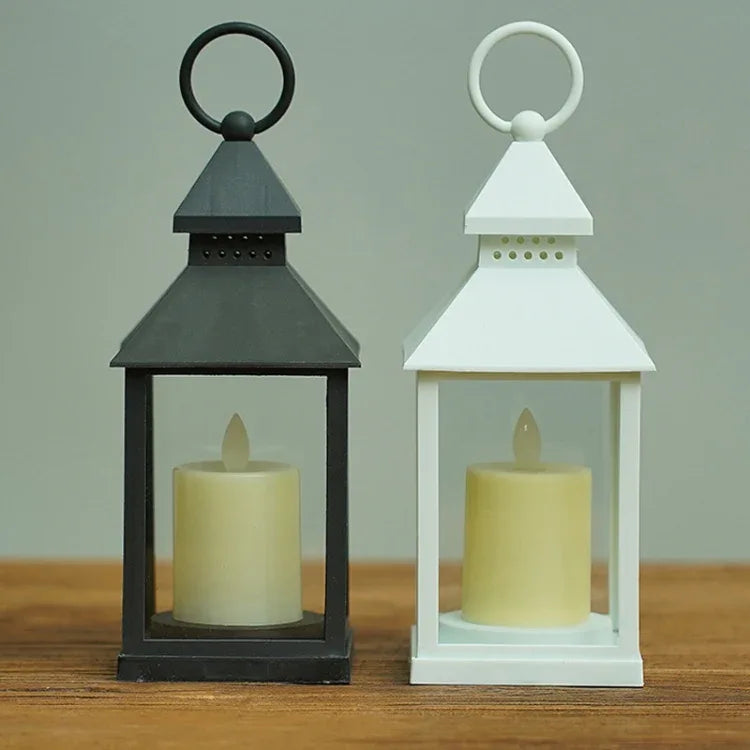 Retro LED Electronic Candle Wind Light Horse Light Party Home Decoration Ambient Lights - Shello's Creative Boutique