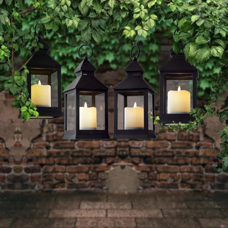 Retro LED Electronic Candle Wind Light Horse Light Party Home Decoration Ambient Lights - Shello's Creative Boutique
