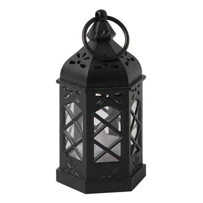 LED Electronic Candle Light Portable Lamp Wind Lamp Retro Decorative Lights