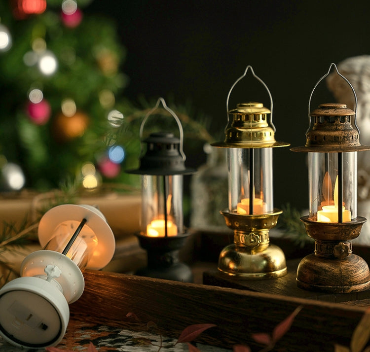 Retro LED Electronic Portable Lights Christmas Decoration Night Lights