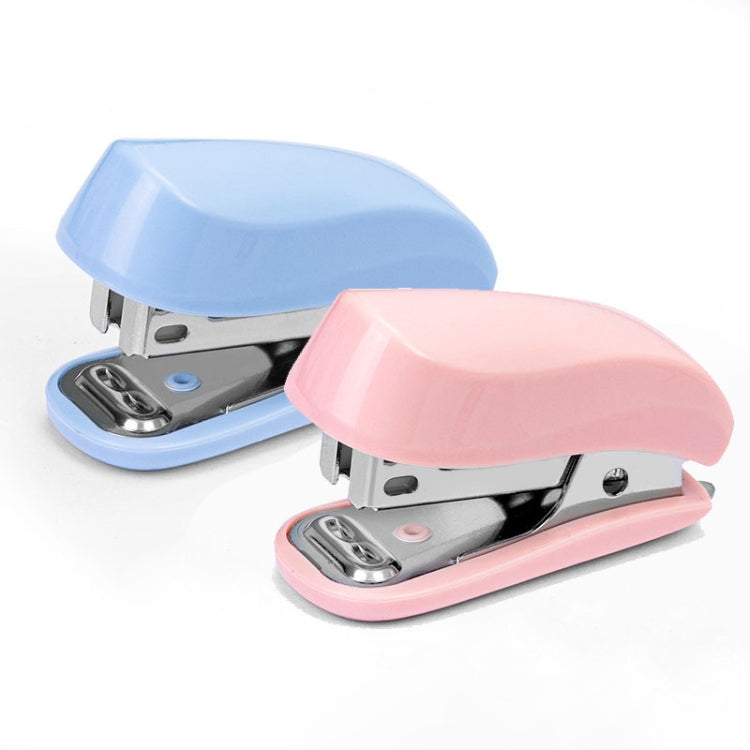Deli  Macaron Color Stapler + 640 Staples Set Small Mini Stapler Stationery - Shello's Creative Boutique