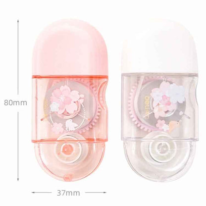 Deli  5mm x 8m Cherry Blossom Correction Tape Cute Portable Corrector Stationery