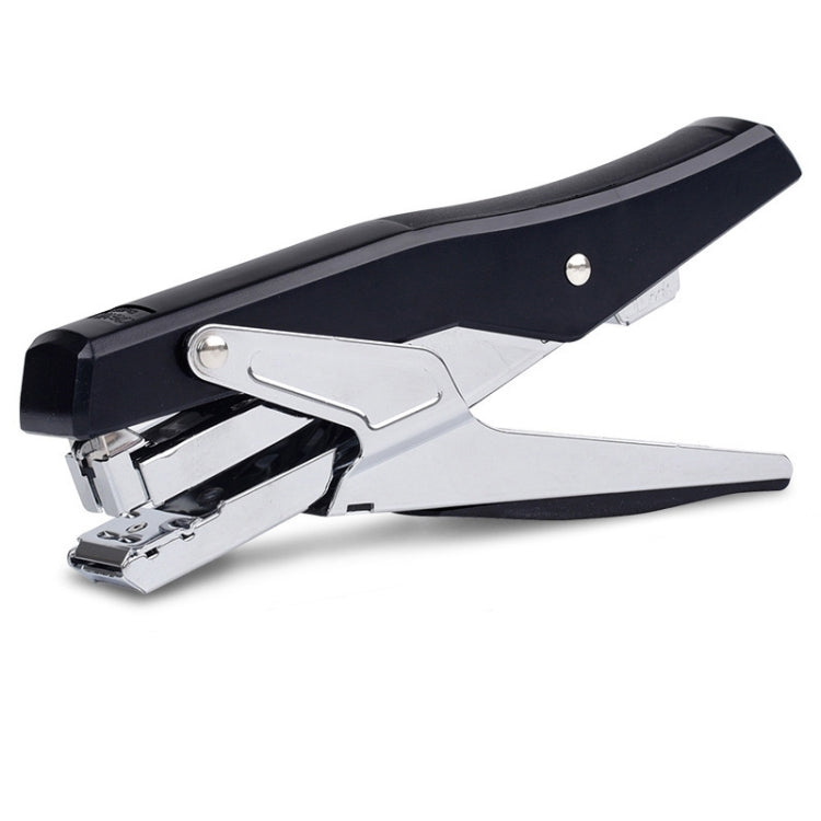 Deli  Labor-saving Stapler NO.12 Handheld Stapler Papers Stapling Machine, 0329 Black, 0329 Black With 1000 Staples, 0329 White, 0329 White With 1000 Staples - Shello's Creative Boutique
