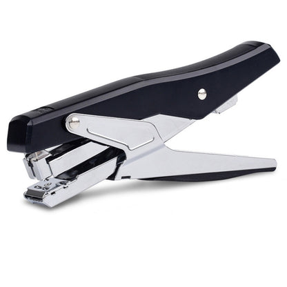 Deli  Labor-saving Stapler NO.12 Handheld Stapler Papers Stapling Machine, 0329 Black, 0329 Black With 1000 Staples, 0329 White, 0329 White With 1000 Staples - Shello's Creative Boutique