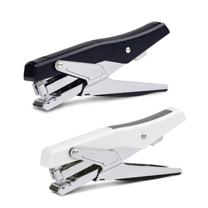 Deli  Labor-saving Stapler NO.12 Handheld Stapler Papers Stapling Machine, 0329 Black, 0329 Black With 1000 Staples, 0329 White, 0329 White With 1000 Staples - Shello's Creative Boutique