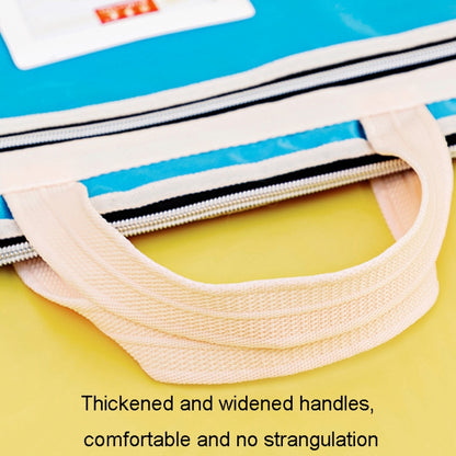 BeiDuoMei Student File Bag A4 Double Layer Classified Storage Exam Paper Data Bag