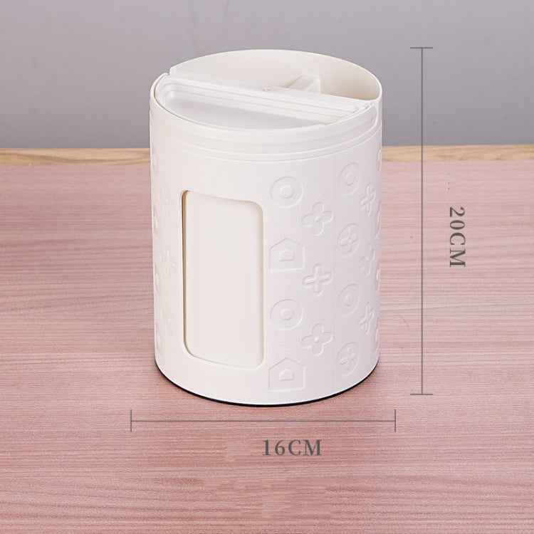 Multifunctional Desktop Tissue Box Remote Control Storage Box Organizer