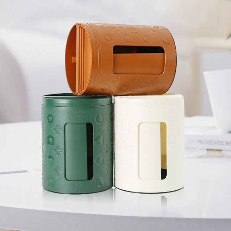 Multifunctional Desktop Tissue Box Remote Control Storage Box Organizer