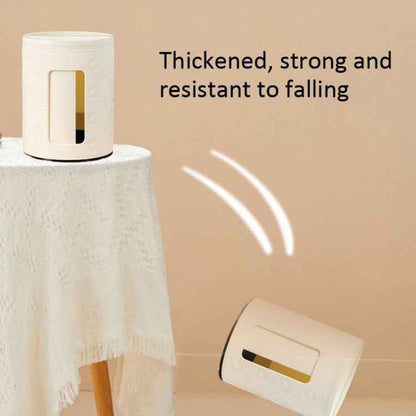 Multifunctional Desktop Tissue Box Remote Control Storage Box Organizer