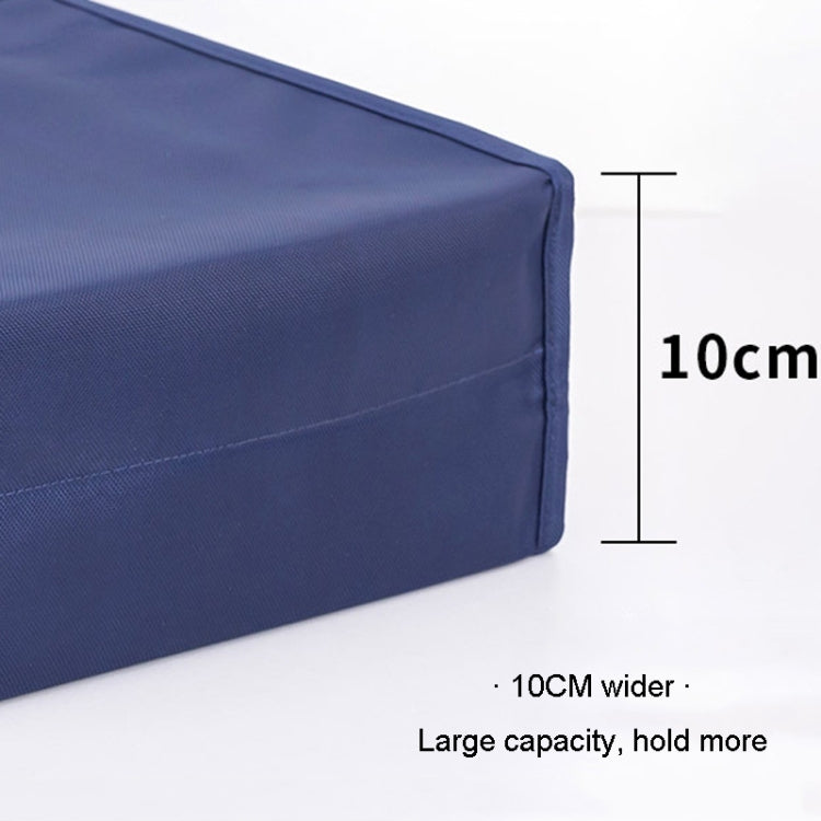 BeiDuoMei Portable A4 File Bag - Waterproof 3-Layer Document Organiser with Water Bottle Pocket