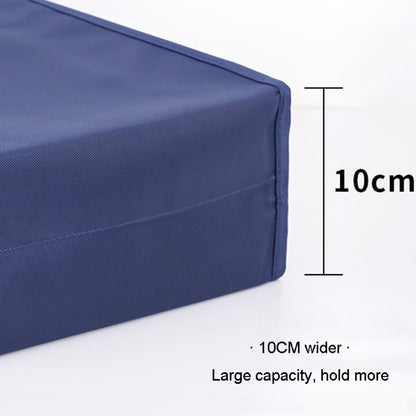 BeiDuoMei Portable A4 File Bag - Waterproof 3-Layer Document Organiser with Water Bottle Pocket