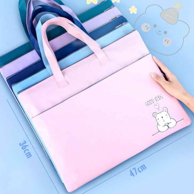 BeiDuoMei Student A3 Art Drawing Handbag Test Paper File Storage Bag