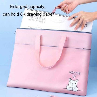 BeiDuoMei Student A3 Art Drawing Handbag Test Paper File Storage Bag