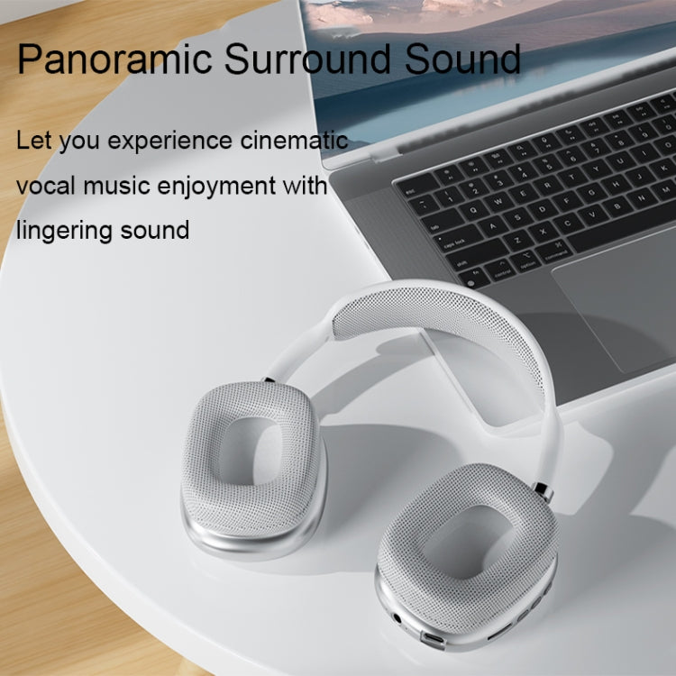 P9 Pro Max HiFi Sound Effect Noise Reduction Wireless Bluetooth Headset, P9 Pro Max (White), P9 Pro Max (Black), P9 Pro Max (Blue) - Shello's Creative Boutique