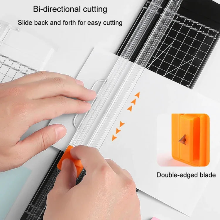 HUANMEI For A3 A4 A5 Paper Cutter With Pull-out Ruler DIY Small Portable Photo Die Cutting Machine - Shello's Creative Boutique