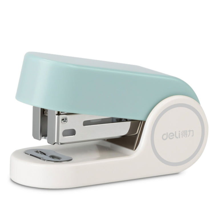 Deli Mini Stapler Includes 830 Staples ,12 Sheet Capacity, White, Pink, Blue - Shello's Creative Boutique