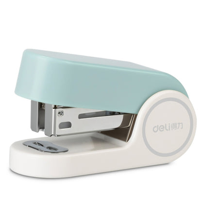 Deli Mini Stapler Includes 830 Staples ,12 Sheet Capacity, White, Pink, Blue - Shello's Creative Boutique
