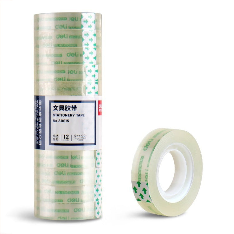 Deli Transparent Tape - High Viscosity Office & Student Stationery Tape