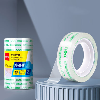 Deli Transparent Tape - High Viscosity Office & Student Stationery Tape