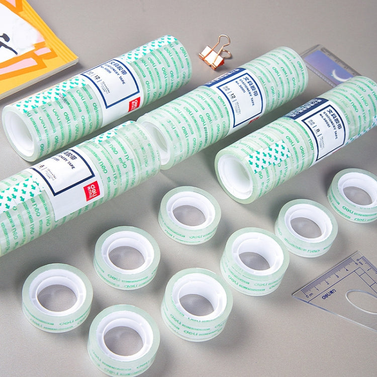 Deli Transparent Tape - High Viscosity Office & Student Stationery Tape
