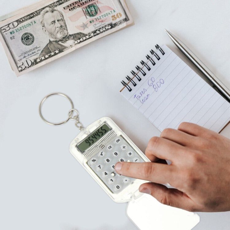 Flip Top Portable Mini Calculator Student Exam Office Calculator - Shello's Creative Boutique