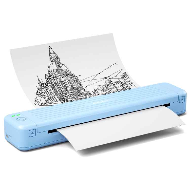 Phomemo P831 Bluetooth Portable Thermal Transfer Printer Support A4 / Letter / A5 / B5 Plain Paper Printing