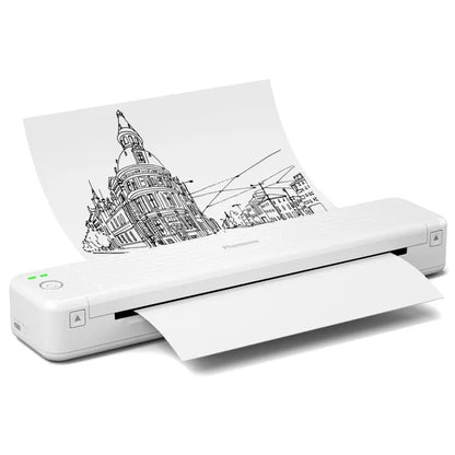 Phomemo P831 Bluetooth Portable Thermal Transfer Printer Support A4 / Letter / A5 / B5 Plain Paper Printing - Shello's Creative Boutique