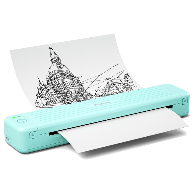 Phomemo P831 Bluetooth Portable Thermal Transfer Printer Support A4 / Letter / A5 / B5 Plain Paper Printing