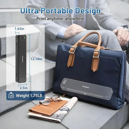 Phomemo P831 Bluetooth Portable Thermal Transfer Printer Support A4 / Letter / A5 / B5 Plain Paper Printing - Shello's Creative Boutique