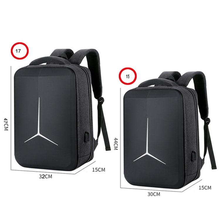 Multifunctional Waterproof Business Sports Laptop Backpack with USB Port, 15 inch, 17 inch - Shello's Creative Boutique
