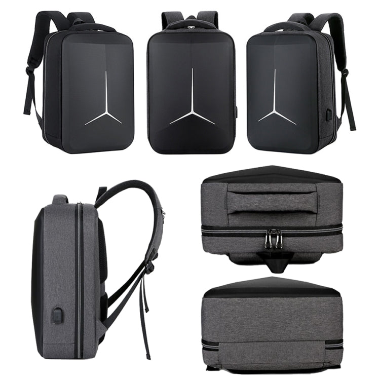 Multifunctional Waterproof Business Sports Laptop Backpack with USB Port, 15 inch, 17 inch - Shello's Creative Boutique