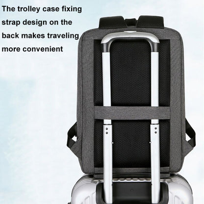 Multifunctional Waterproof Business Sports Laptop Backpack with USB Port, 15 inch, 17 inch - Shello's Creative Boutique