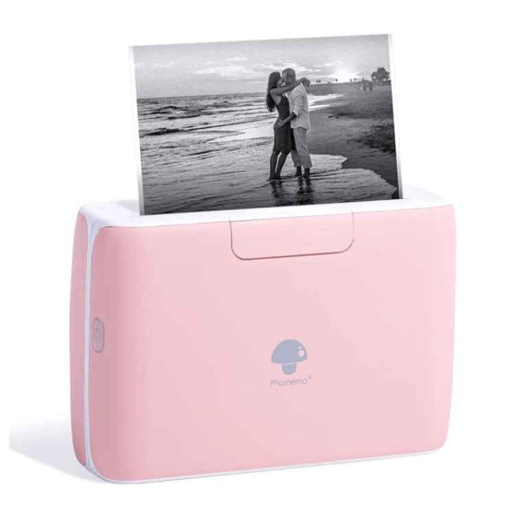Phomemo M04S Thermal Printer Support 4 Inch Printing Width 300dpi Bluetooth Inkless Printer