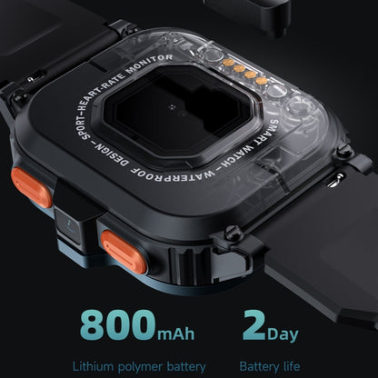 LOKMAT APPLLP 4 MAX 2.02-inch Android 8.1 Full Network Wifi Card Bluetooth Smart Watch