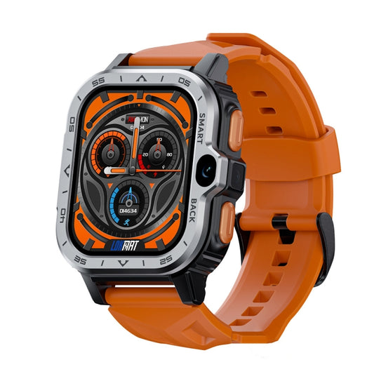 LOKMAT APPLLP 4 MAX 2.02-Inch Android 8.1 Full Network Wifi Card Bluetooth Smart Watch, 4G+64G(Silver), 4G+64G(Navy Blue) - Shello's Creative Boutique