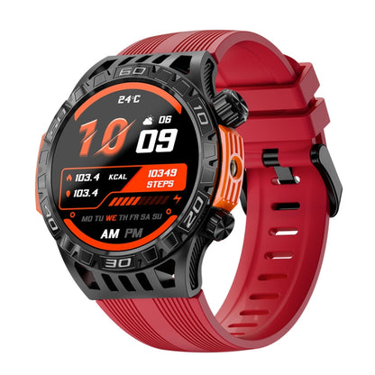 LOKMAT ZEUS6 PRO 1.46-Inch IP68 Waterproof SOS Flashlight Bluetooth Smart Watch - Shello's Creative Boutique