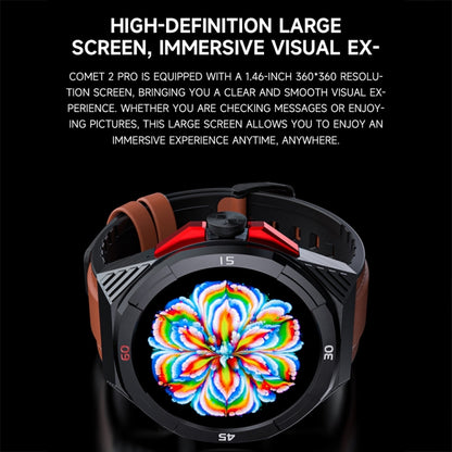 LOKMAT COMET2 PRO 1.46-Inch 5ATM Waterproof Bluetooth Call Smart Watch